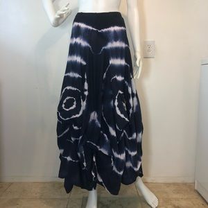 Boho Original Maxi Tie Dye Pickup Skirt